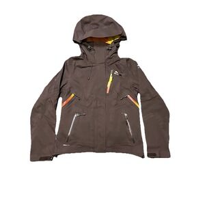 Vintage Y2K Nike ACG Recco System Technical Gradient‎ Jacket Brown XS